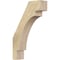 Ekena Millwork 4"W x 14"D x 22"H Merced Rough Sawn Knee Brace, Douglas Fir BRC04X14X22MRC00RDF - alternate 1